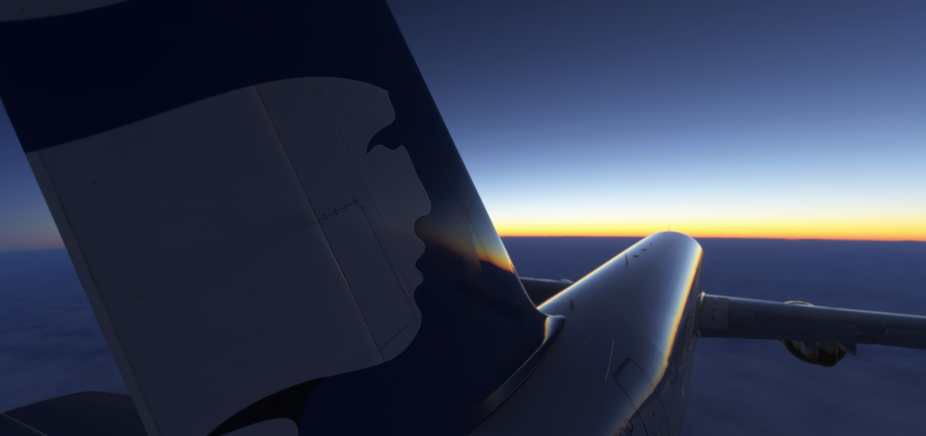 En croisière au dessus de la meditéranée