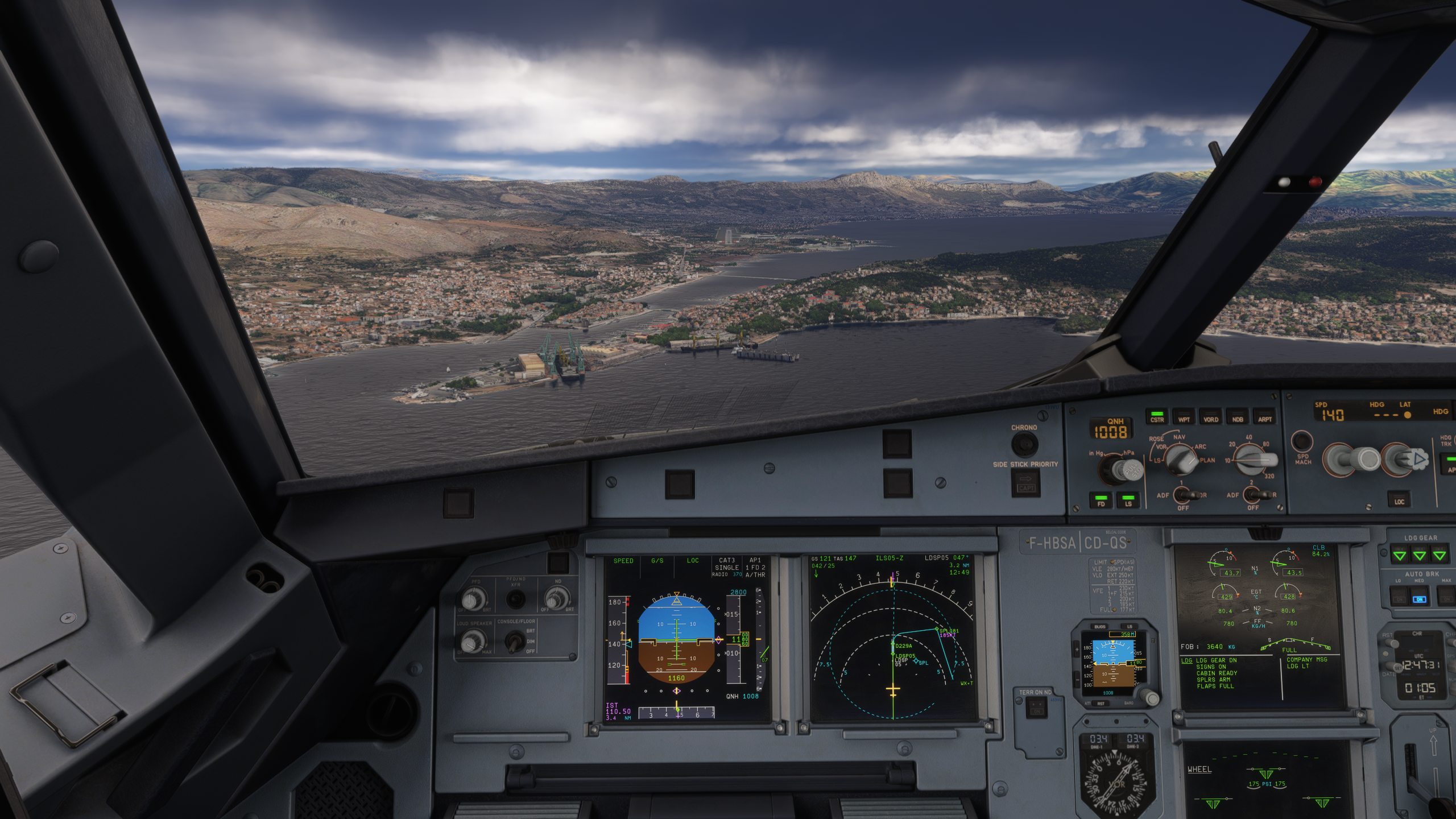Landing to LDSP (SPLIT)